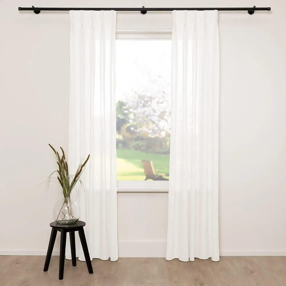 Brilliance transparenter Vorhang offwhite